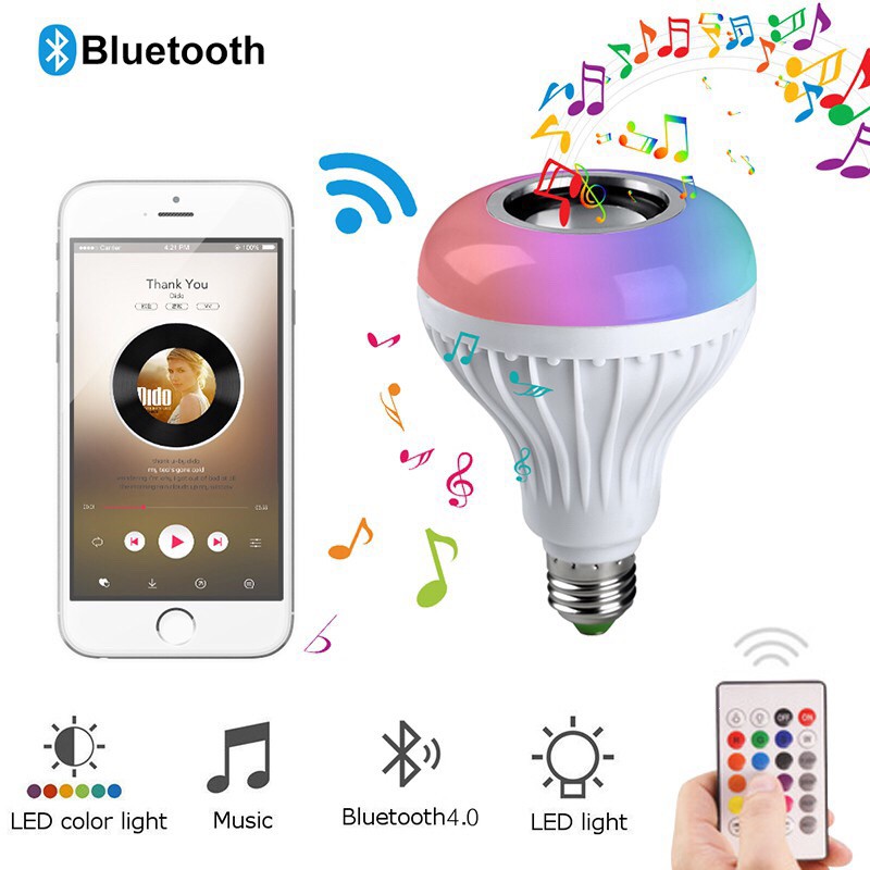 led bulb music