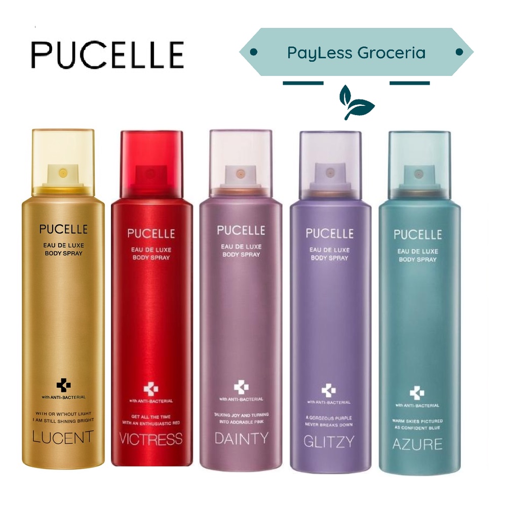 Pucelle Eau De Luxe Body Spray 150ml Shopee Malaysia