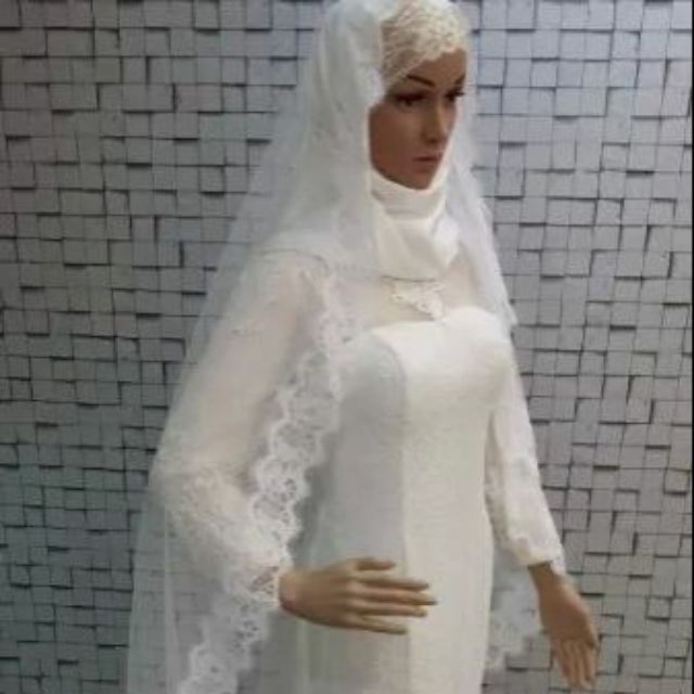 Gaun Pengantin Wedding Gown For Muslimah