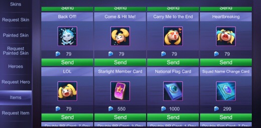 Mobile Legends Hero Skin Discount Shopee Malaysia