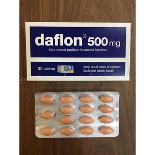 Daflon Tablets 500mg 30 S Exp Date 10 2023 Shopee Malaysia