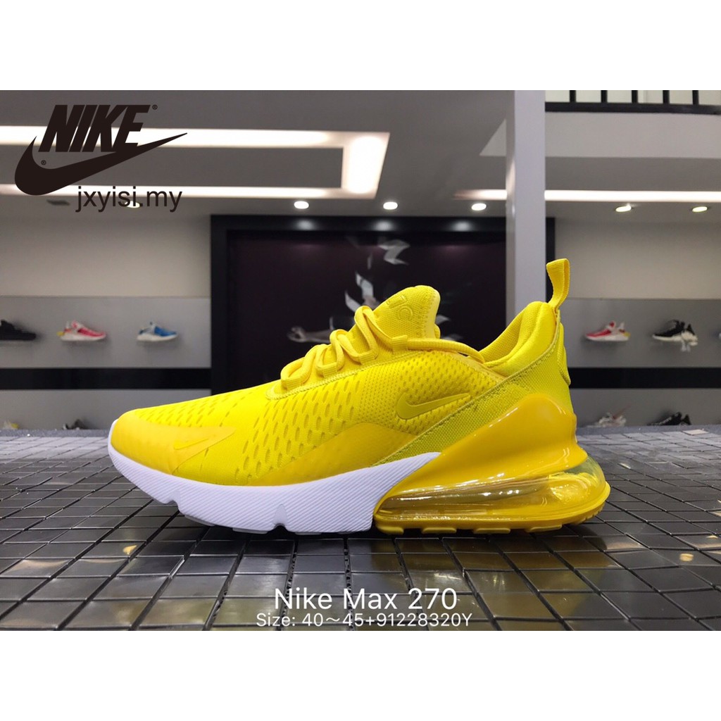 nike air max 270 yellow mens