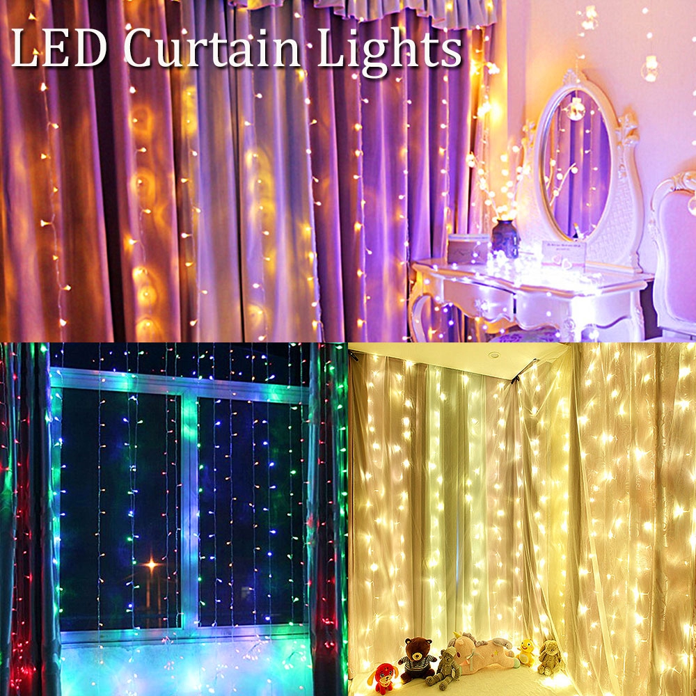 Drm Led String Lamp Curtain Outdoor Curtain Lamp String Lamp