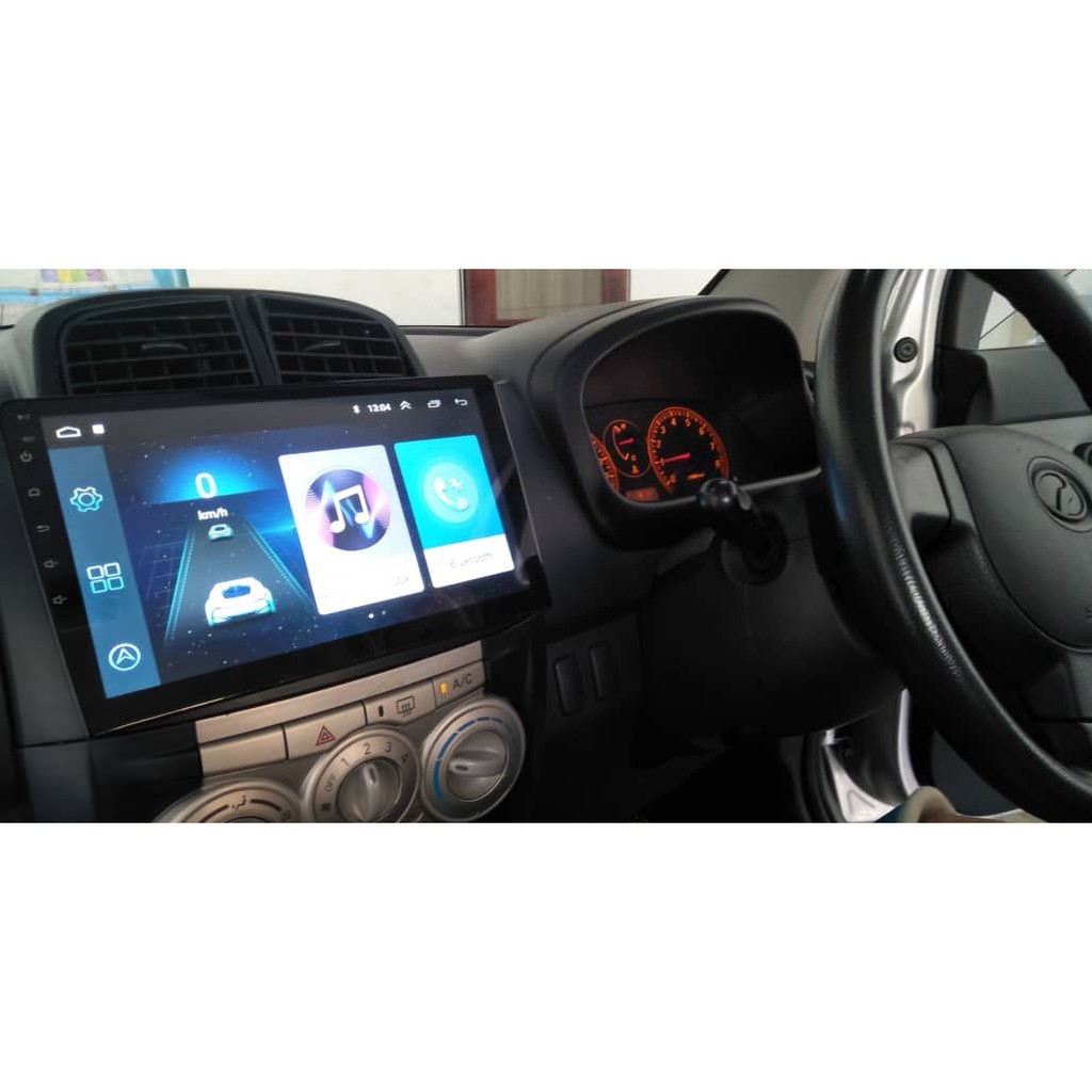 LEON Perodua Old Myvi 9" FHD Android 7 2RAM 16GB Wifi GPS 