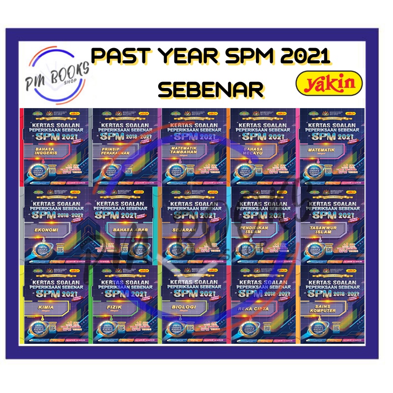[PMB] YAKIN Past Year SPM Sebenar 2022 Kertas Soalan Peperiksaan