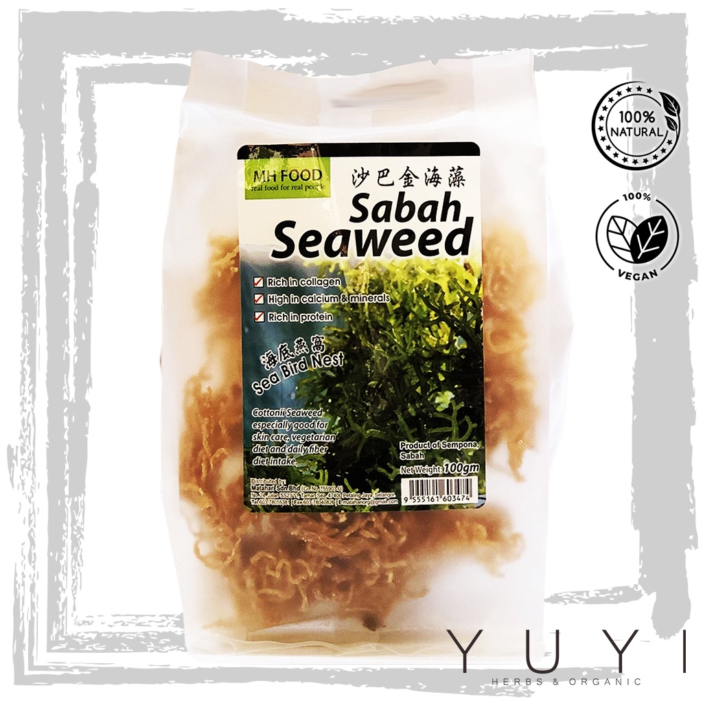 【MH Food】 沙巴金海藻 Sabah Seaweed - 100g | Shopee Malaysia