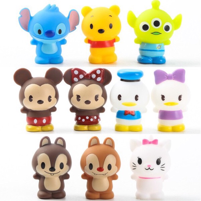 Disney Tsum Tsum Figurines Cake Toppers Shopee Malaysia