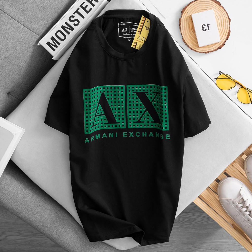 AX Tall Cotton T-Shirt Letter Logo Print Casual S-5XL | Shopee Malaysia