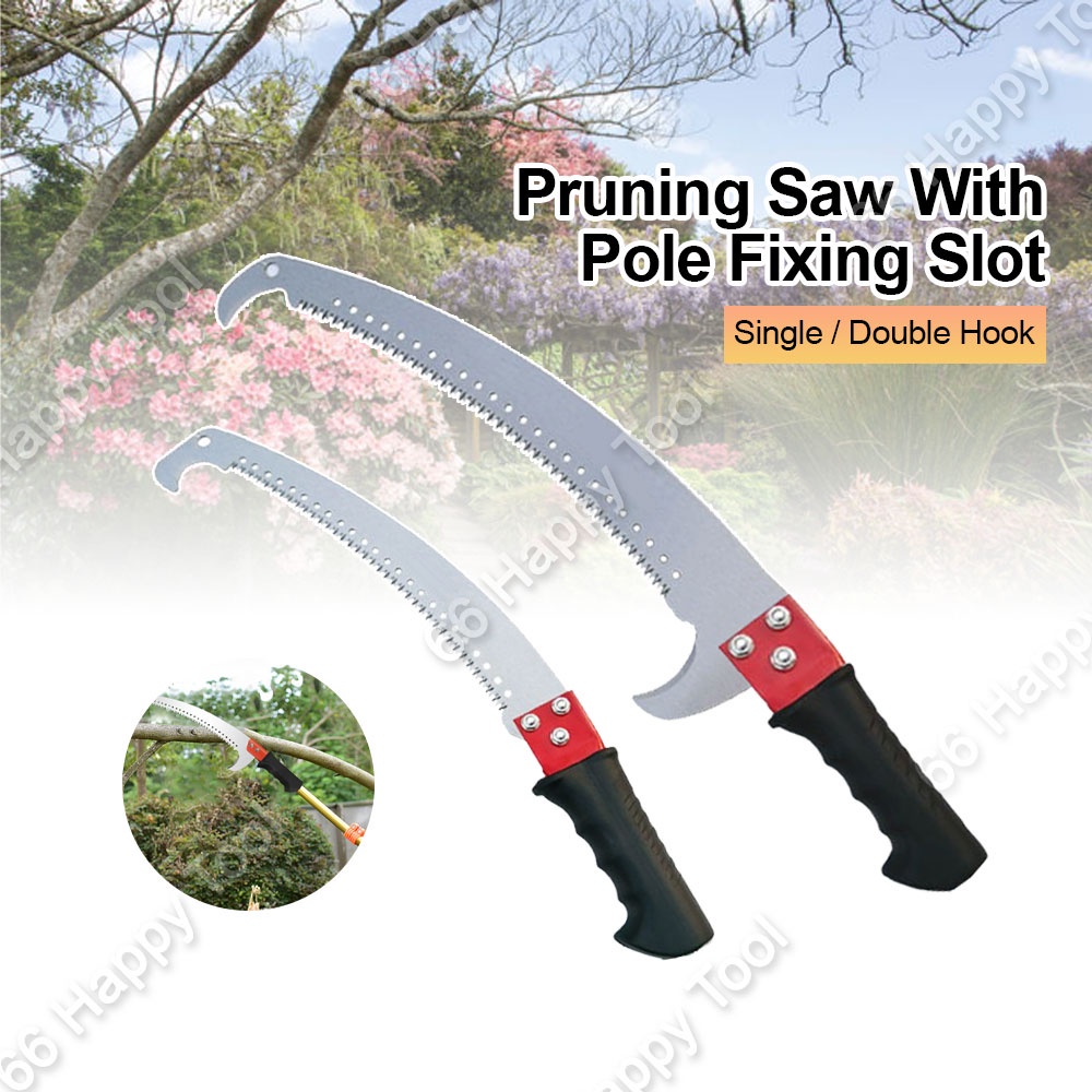 VEVOR 20 FT Manual tree pruner Telescoping Pole Pruning Saw in the