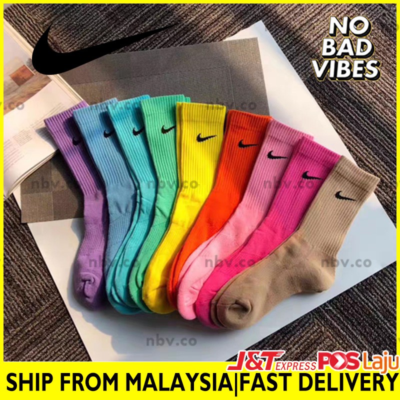 Clearance Stock Nike Cushion Cotton Socks Crew Cotton Socks Hipster Socks Dri Fit Unisex Women Mens Stockin Shopee Malaysia