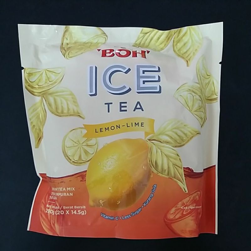 Boh ICE Tea Lemon 290g (20's*14.5g) Shopee Malaysia