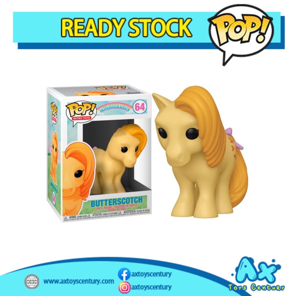 Funko Pop! Retro Toys: My Little Pony - Butterscotch #64 100% Genuine