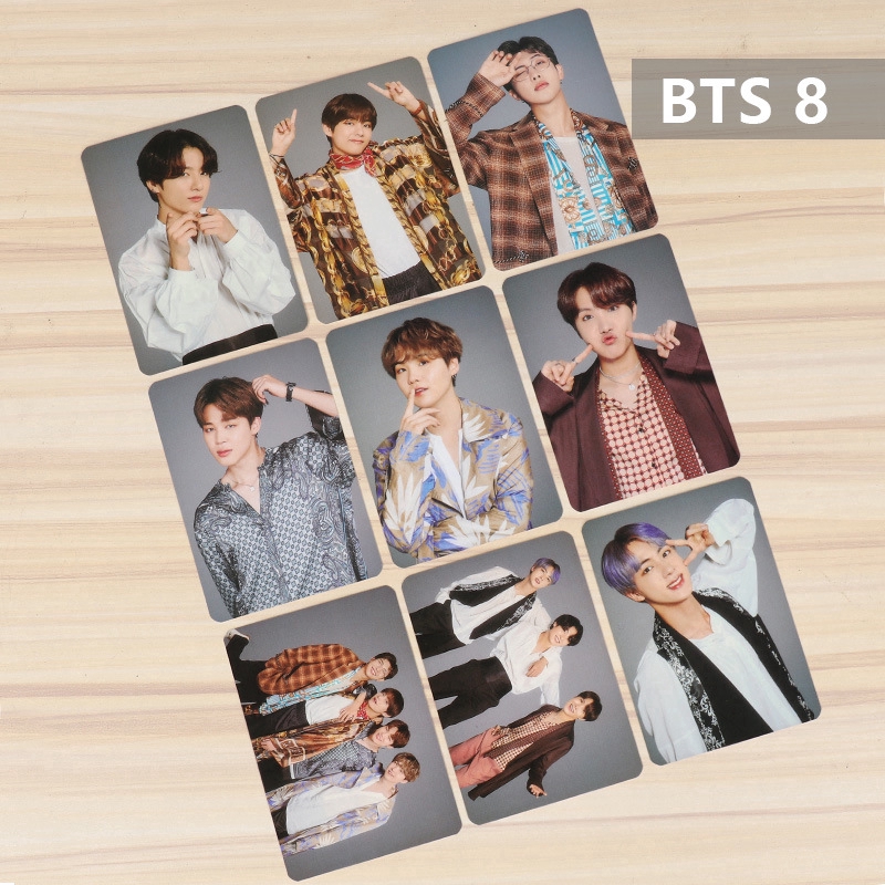 Bts Magic Shop Official Same Mini Photo Cards Shopee Malaysia