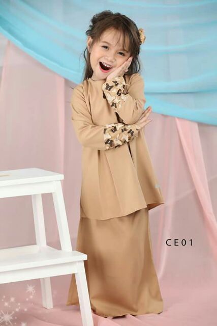 8y 10y Baju Kurung Moden Dolce Kanak Kanak Umur 3 12 Tahun Shopee Malaysia