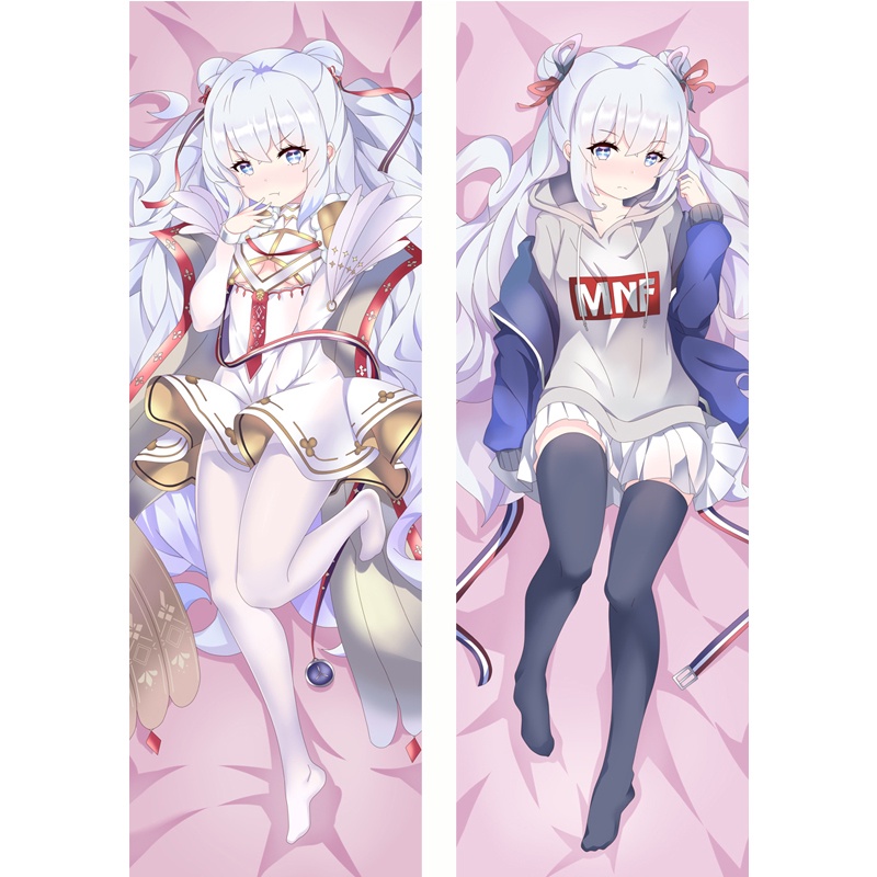 Newly Design Dakimakura Mnf Le Malin Azur Lane Double Sided Print Anime 