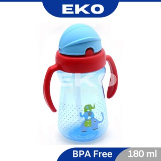 EKO Kid Sport Sipper Water Bottles Baby With Handle 6Oz 