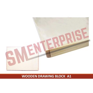  Papan Lukisan  Apex Wooden Drawing Block A1 A2 A3 