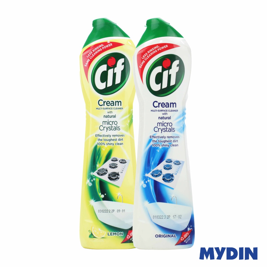 Cif Cream MultiSurface Cleaner (660g) 2 Variants Shopee Malaysia