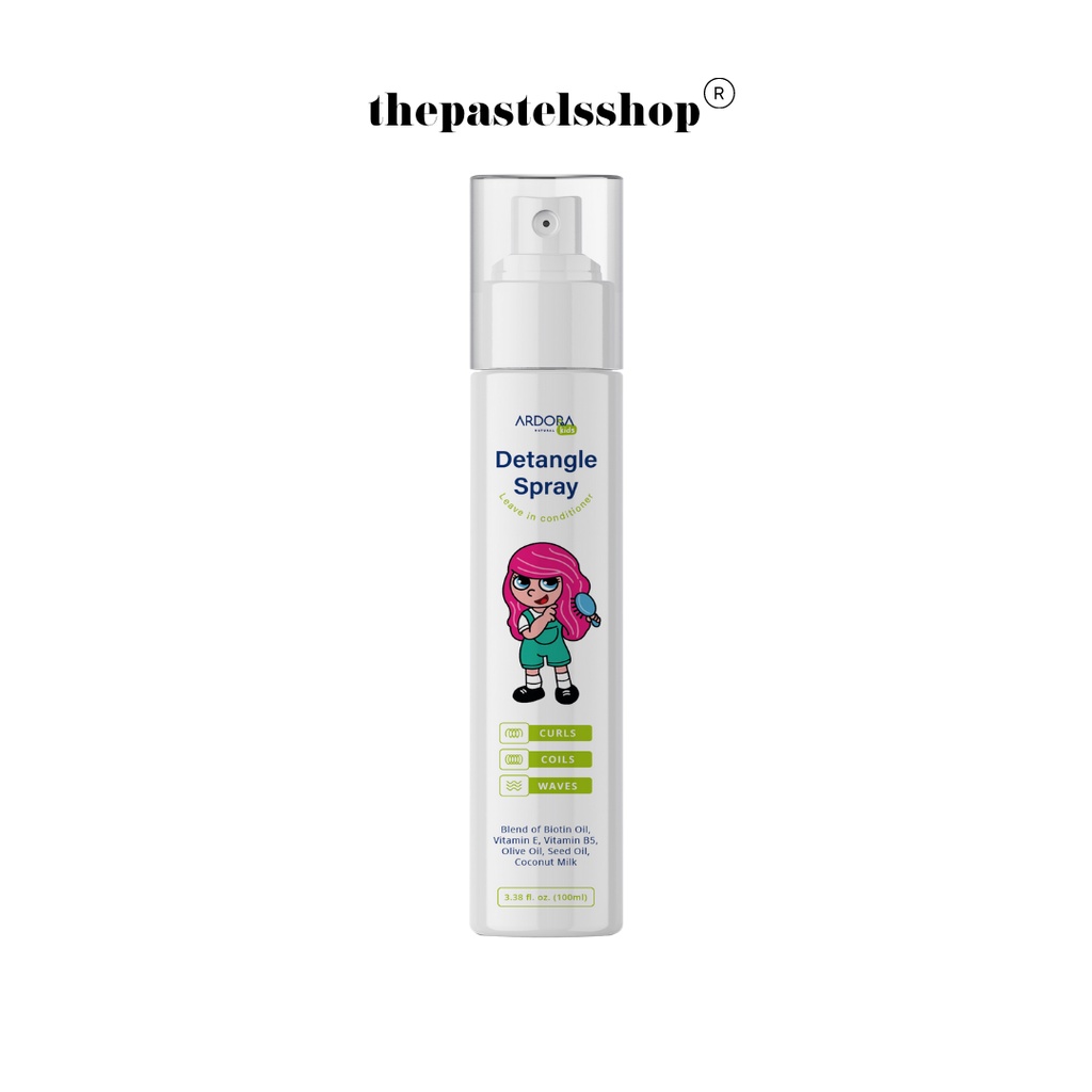 ARDORA NATURAL Kids Detangle Spray 100ml Shopee Malaysia