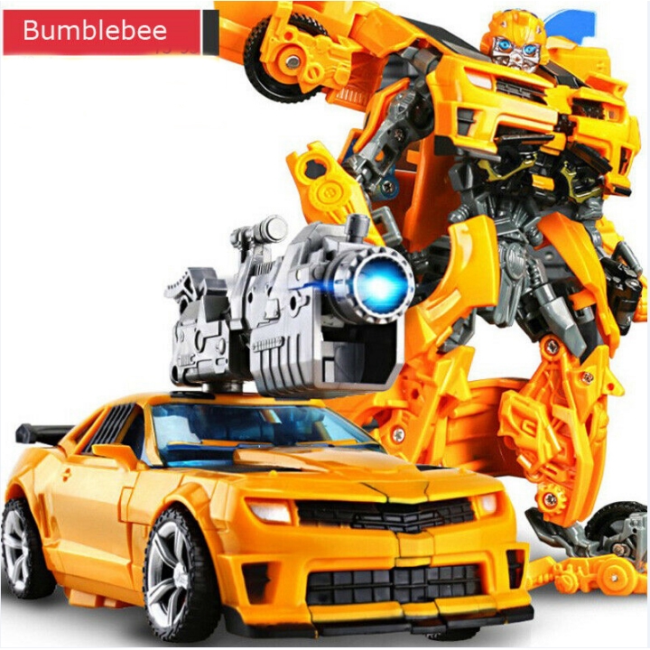 Large Transformers Optimus Prime Bumblebee Robots Truck Car Deformed Finger  Toys | Shopee Malaysia