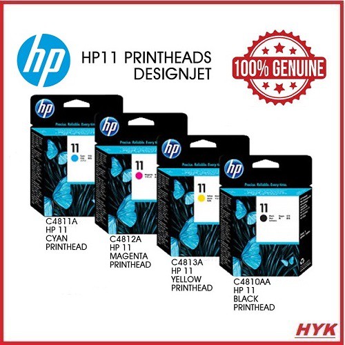 hp 11 printhead set