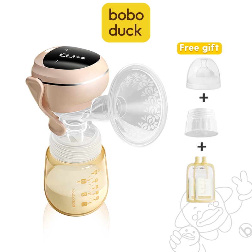Boboduck 9 Gears Single Electric Breast Pump Wireless Portable