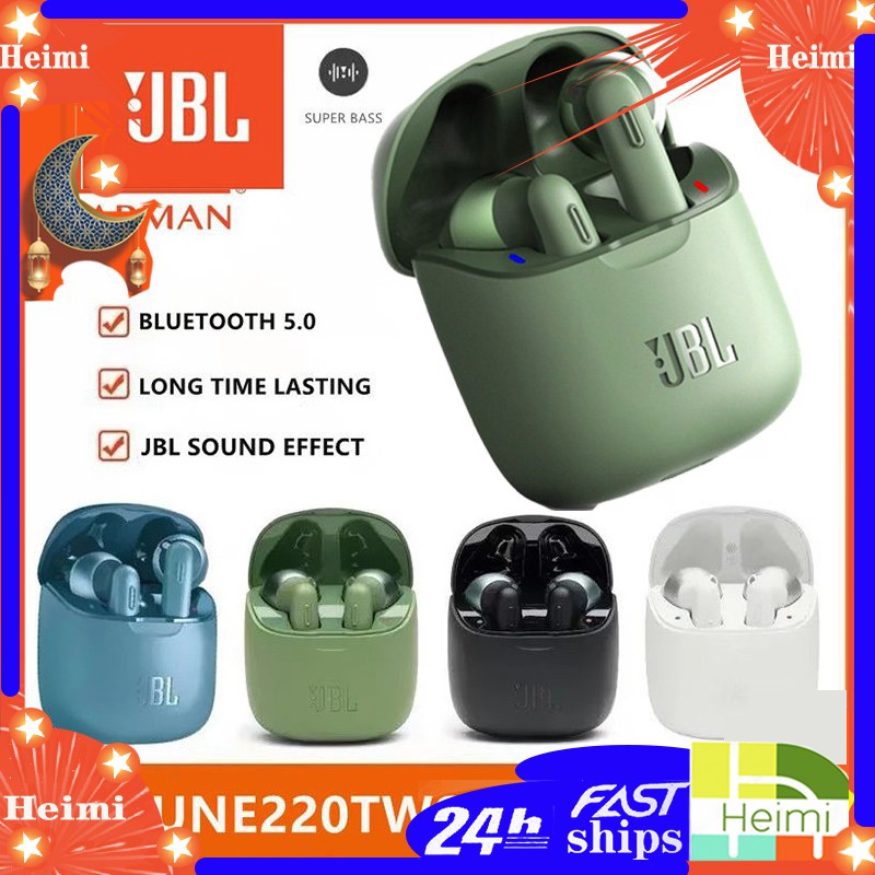 JBL Tune 220 TWS Bluetooth V5.0 Wireless Earbuds Bluetooth Earphones