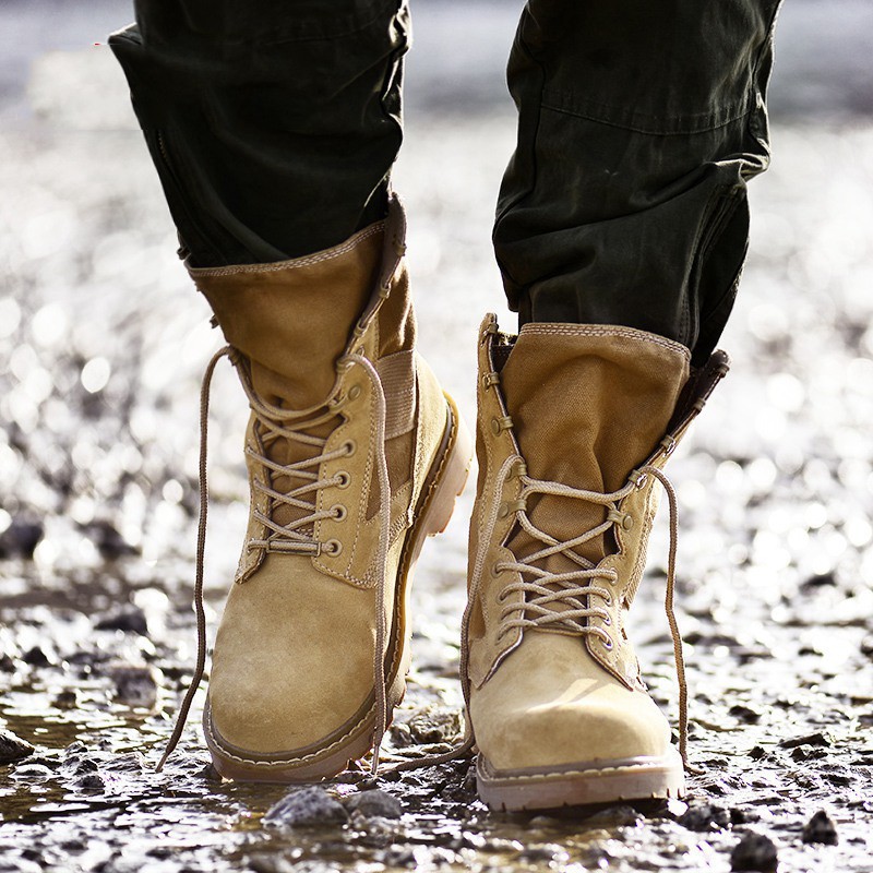 fashion army boots