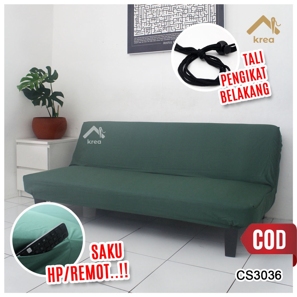 PLAIN SOFA BED COVER TYPE GWINSTONE, OAKLAND & GOTHAM INFORMA CS3036