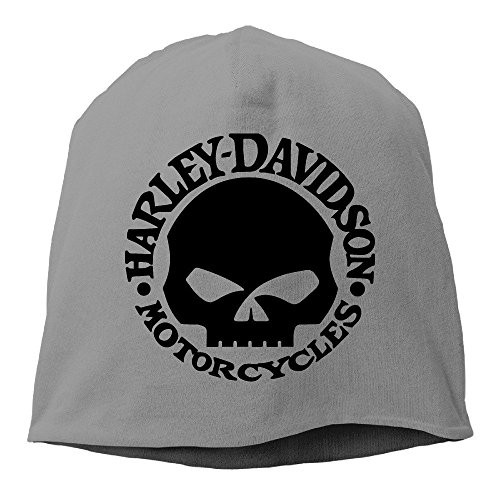 harley davidson skull beanie