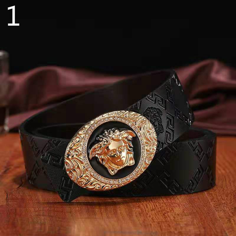 versace mens belt