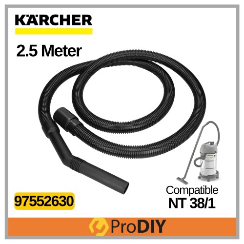 KARCHER 97552630 Replacement Suction Hose Complete with Hose Elbow - NT38/1 ME