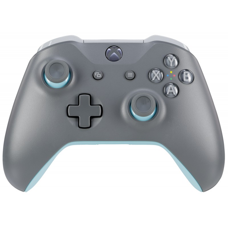 xbox one controller blue and grey