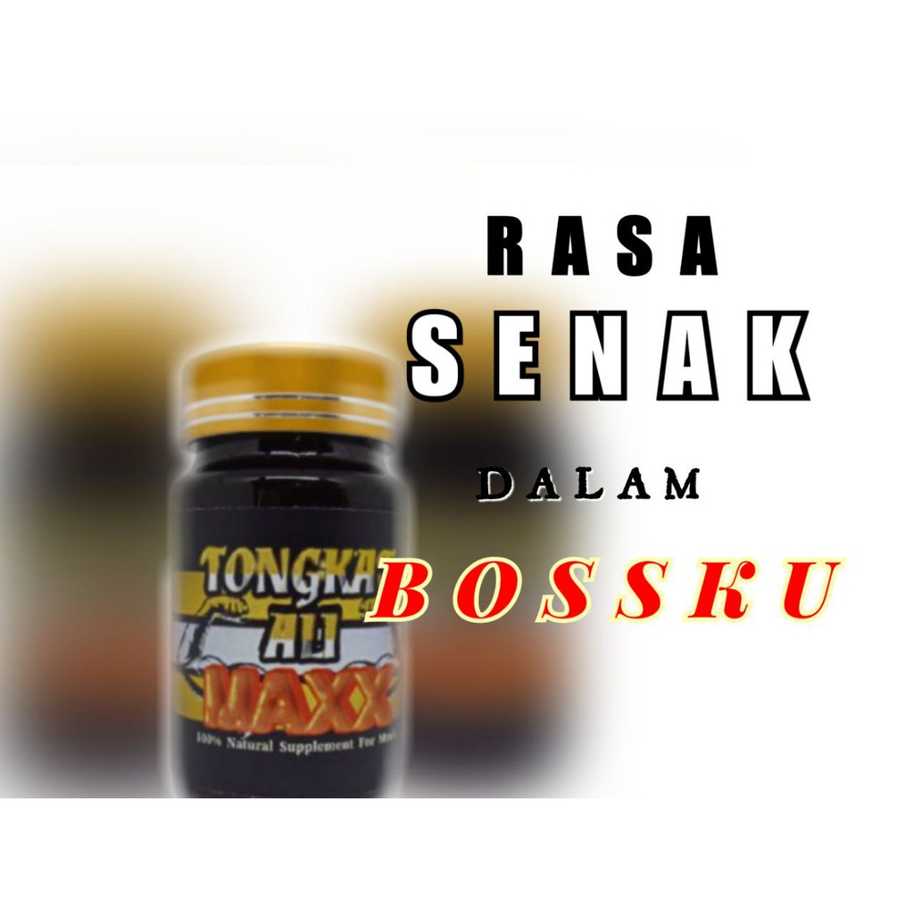 黑东革阿里 Black Tongkat Ali MAXX 30 Capsule | Shopee Malaysia