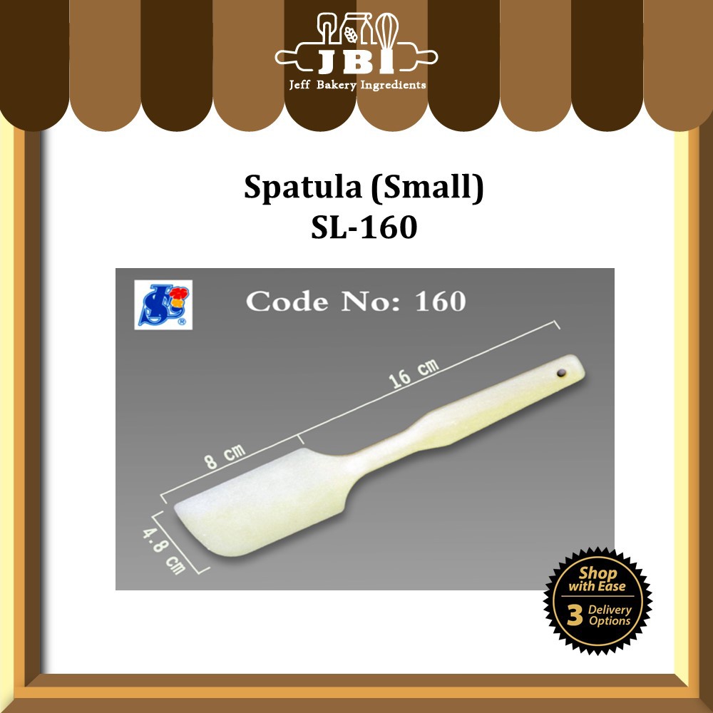 Plastic Spatula (Small / Medium / Large) Baking Spatula /Sudip Kek Plastic