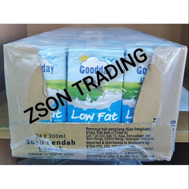 Goodday Susu Rendah Lemak Low Fat Milk 200ml | Shopee Malaysia