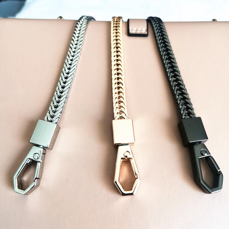 Ladies Bag Chain Accessories Metal Chain Xiaoxiangfeng Stray Bag Shoulder Strap One-Shoulder Messenger Hardware Bag Strap Snake Bone Chain Comfortable Not Happy Shoulder Bag Chain High-End Chain Accessories Bag Strap Shoulder Strap Underarm Bag Chain Tran