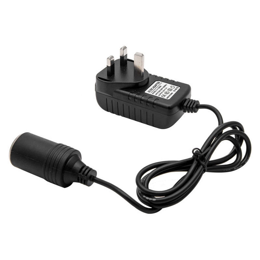 Purpose Premium Spot UK Plug 220V 12V Portable Car Lighter Socket Adapter Using House US/EU/UK Type - Image 3