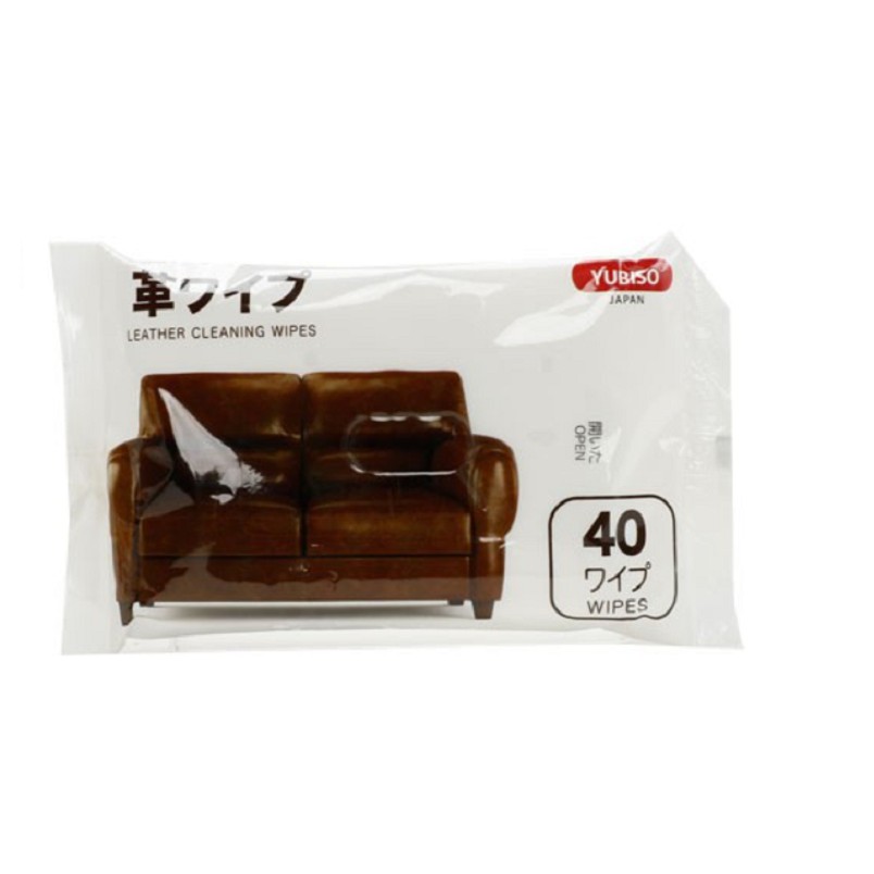 Yubiso Leather Cleaning Wipes 40 Pieces A740004 Shopee Malaysia