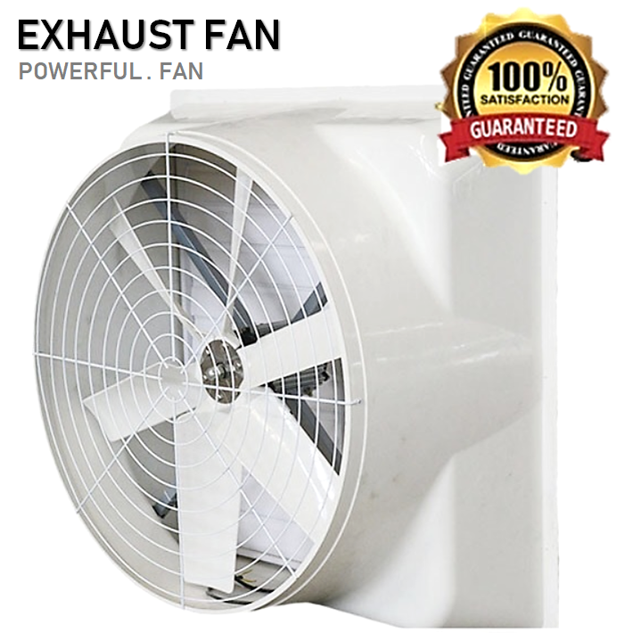 THREE Phase Power 146CM Fiberglass Exhaust Fan (57") 57 Inch Industrial
