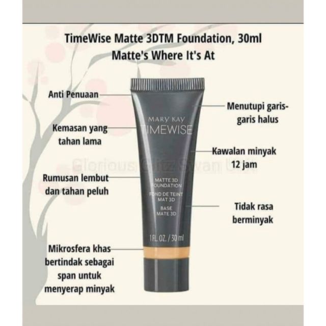 Foundation Timewise 3d New Shopee Malaysia