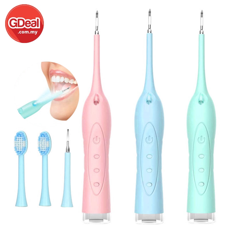 GDeal Home Use Portable Electric Tooth Cleaner Sonic Dental Scaler Tooth Calculus Remover Tooth Stains Toothwash Tool