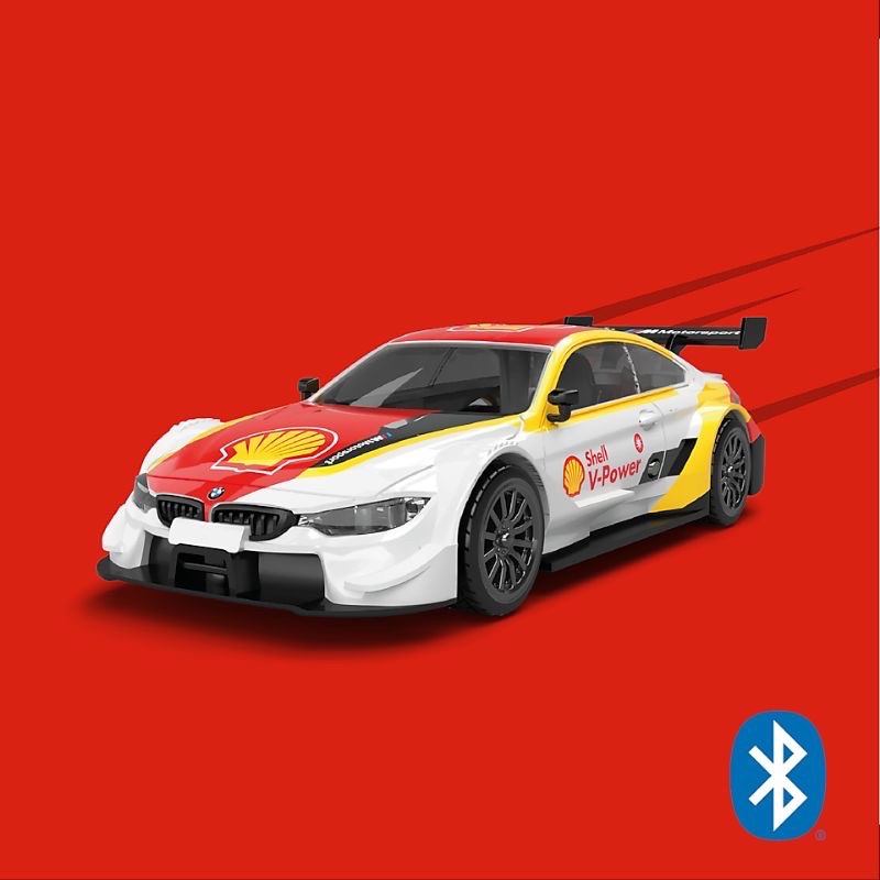 (Ready Stock )BMW M4 Shell Motorsport Collection Limited Edition Bluetooth Remote Control Cars