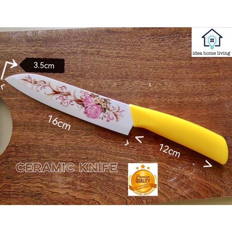 Ceramic knife Ultra Sharp Kitchen Knife 陶瓷刀 Pisau Ceramic Pisau Sayur Pisau Buah Pisau Daging Pisau Dapur Pisau Lapah