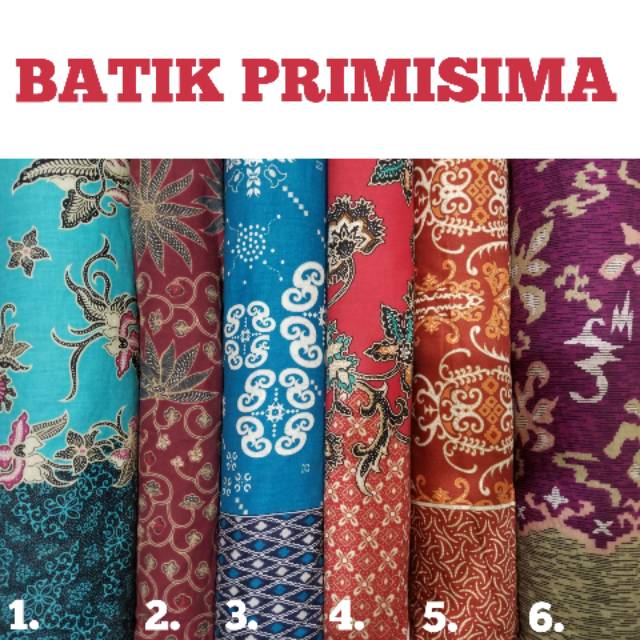 Batik Meteran Fabric Primisima Cotton Shopee Malaysia