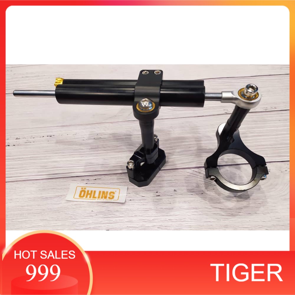 R25 R3 MT03 Handle Steering Damper With Bracket PNP Yamaha Racing Ohlins CNC Set Shopee Malaysia