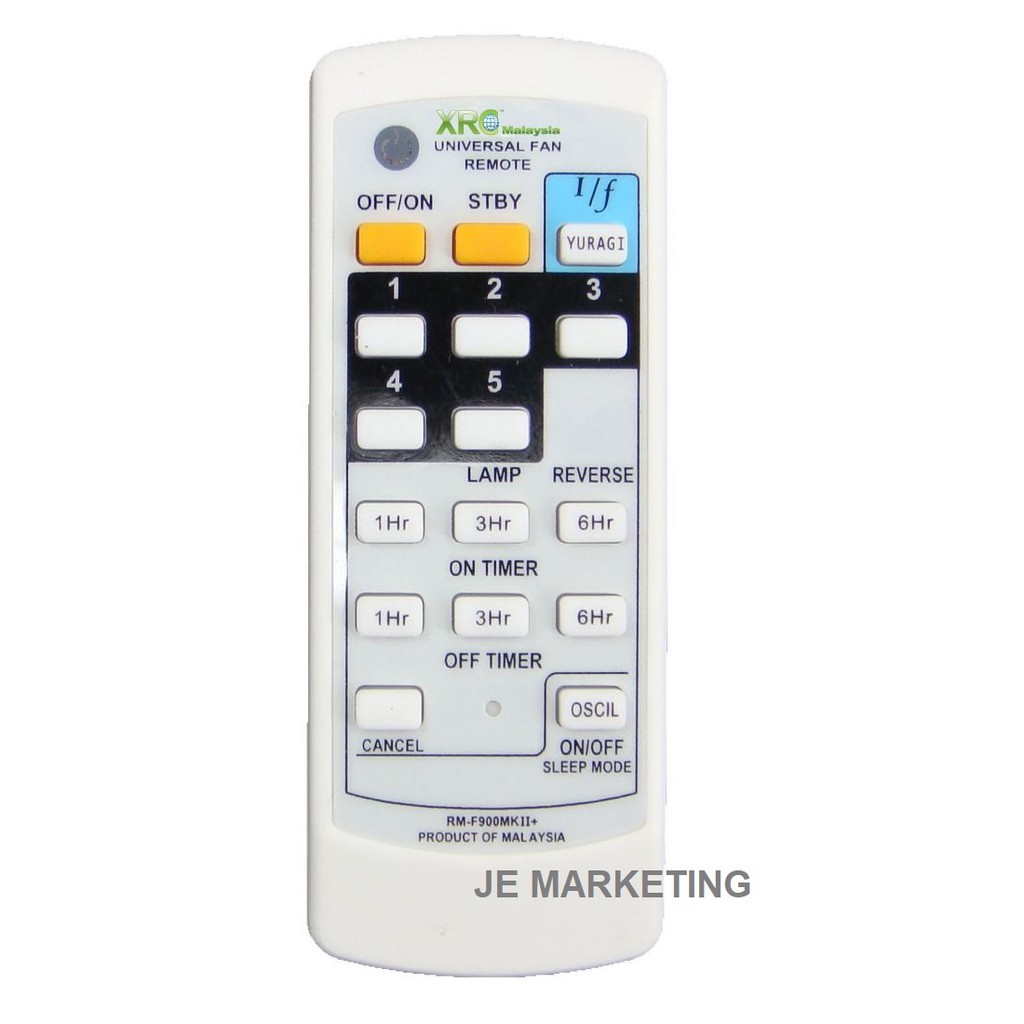 Universal Fan Remote Control Ceiling Wall Rm F900mkii Shopee Malaysia