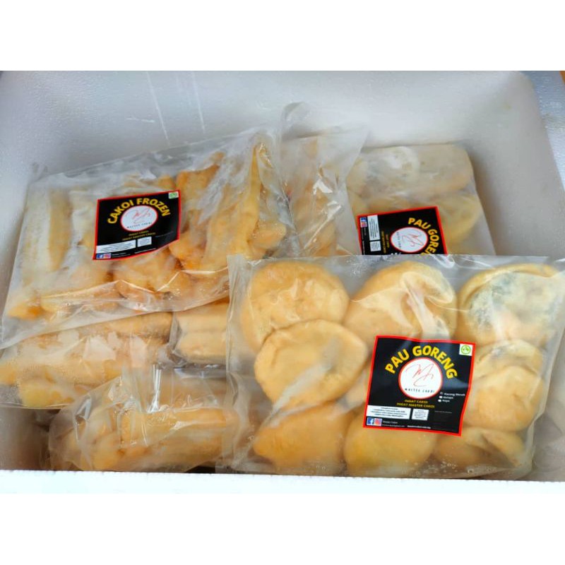 (Frozen Food) Pau Goreng Frozen dan Cakoi Goreng Frozen Viral Minum petang kudapan segera pantas