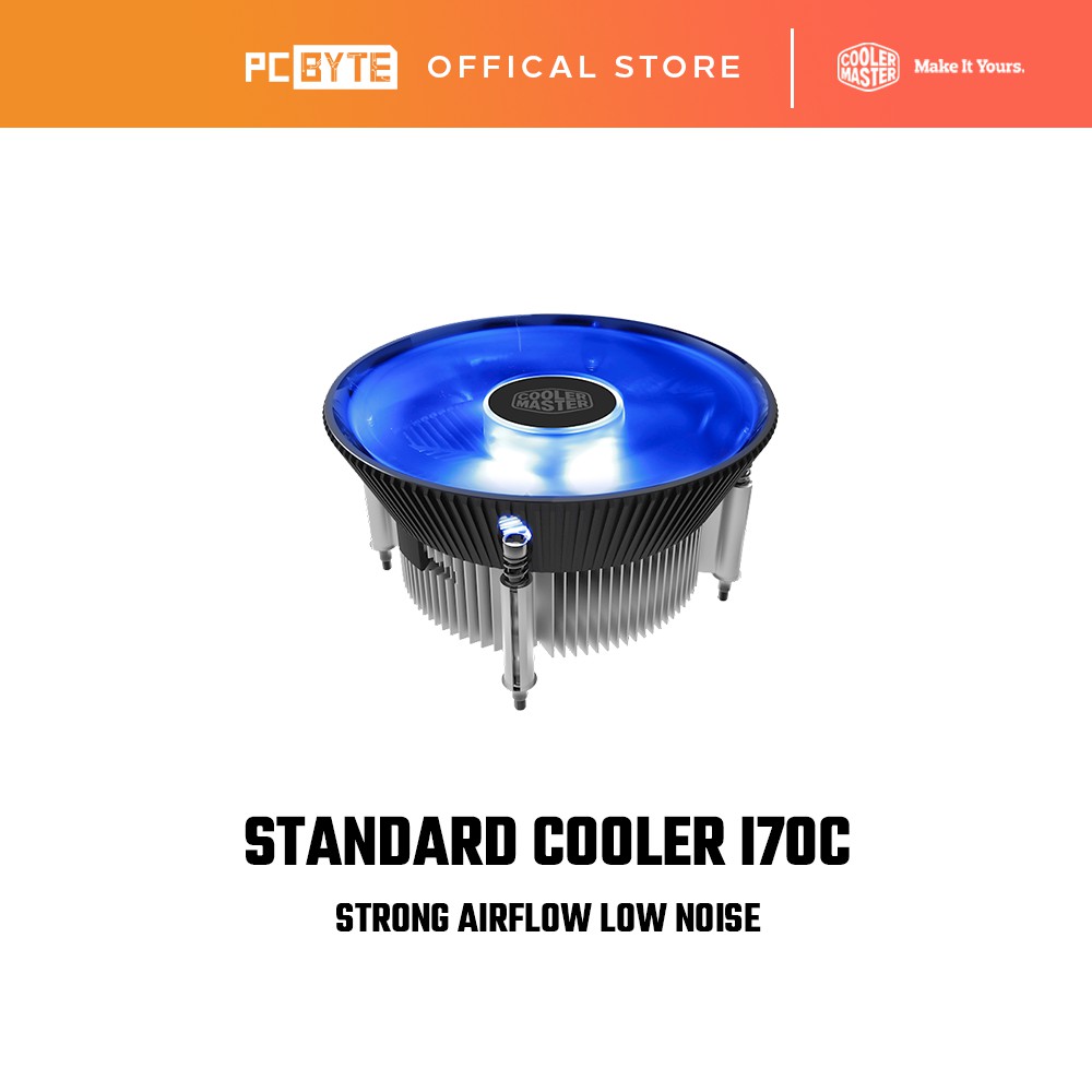 Cooler Master I70C Standard CPU Cooler Shopee Malaysia