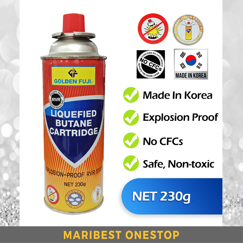 BUTANE GAS CARTRIDGE PORTABLE BUTANE GAS STOVE OUTDOOR CAMPING 230G